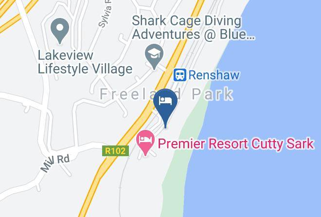 Ugu - Charles Hoffe Park Holiday Resort Maps