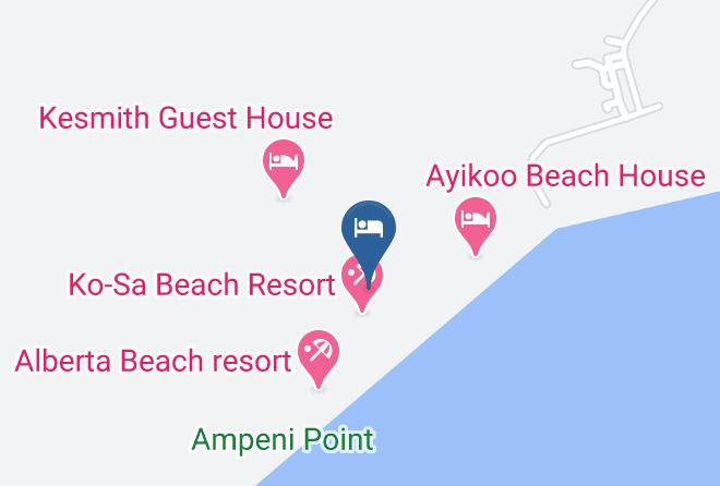 Komenda Edina Eguafo Abirem - Charlestina Beach Resort Maps