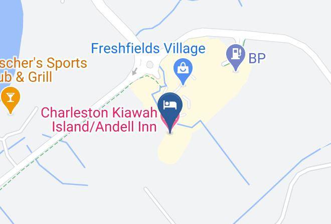Charleston - Charleston Kiawah Island Andell Inn Maps