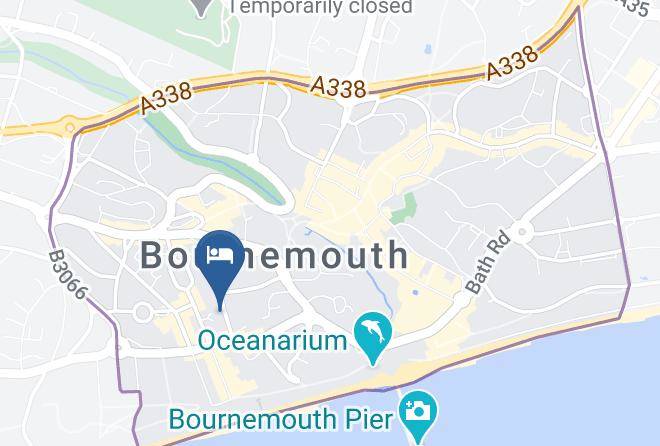Charlesworth Hotel Bournemouth Map