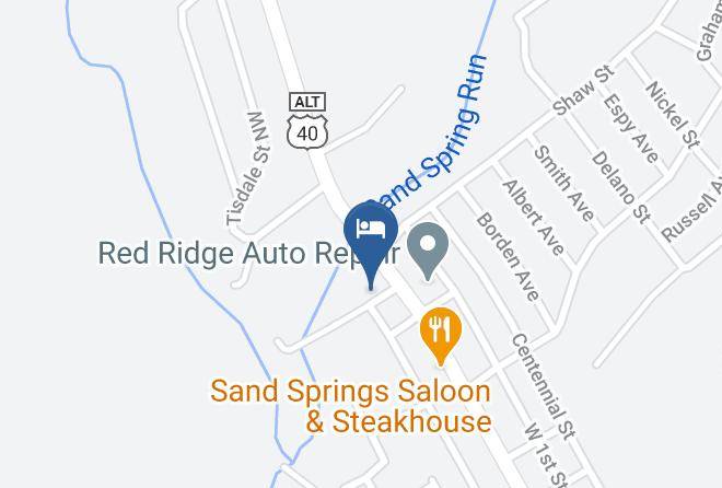 Allegany - Charlie's Motel Maps