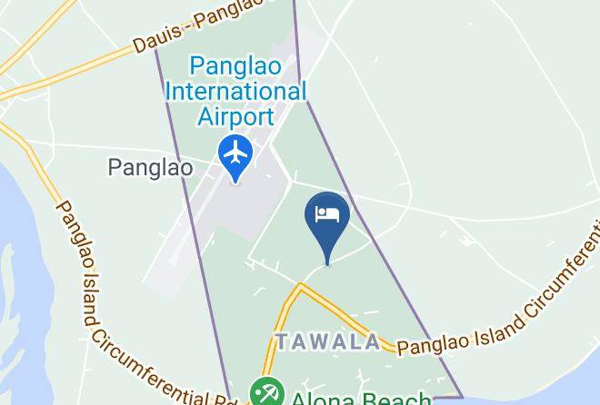 Charlina Panglao Map