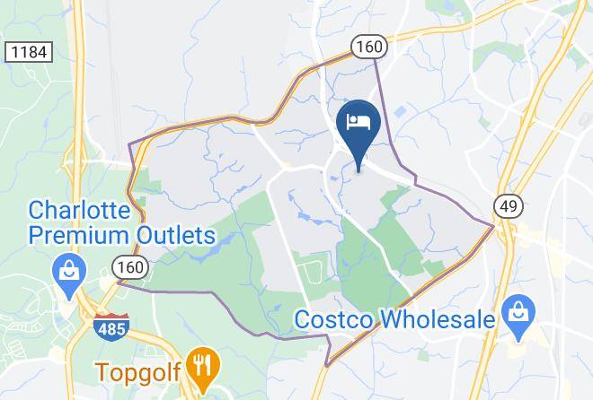 Mecklenburg - Hilton Charlotte Airport Hotel Maps