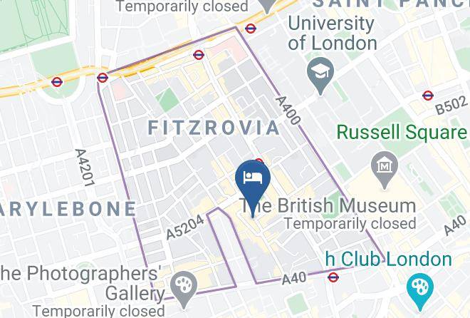 London - Charlotte Street Hotel Maps