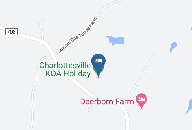 Albemarle - Charlottesville Koa Holiday Maps