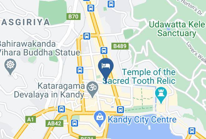 Kandy - Charlton Kandy Rest Maps