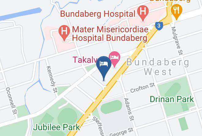 Bundaberg - Charm City Motel Maps