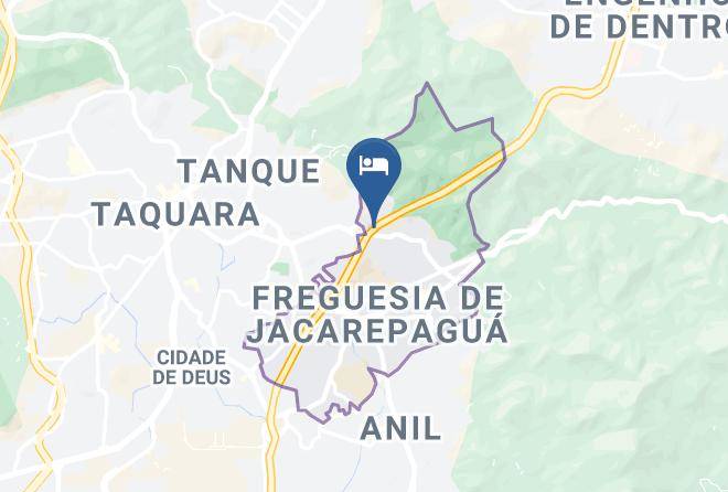 Rio De Janeiro Jacarepagua - Charm Motel Maps