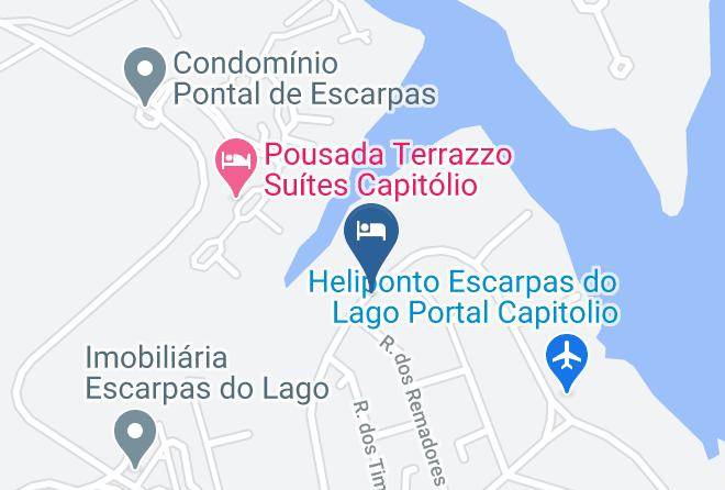 Capitolio - Charme Escarpas Maps