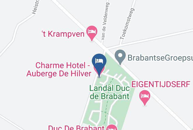 Gemeente Hilvarenbeek - Charme Hotel Auberge De Hilver Maps