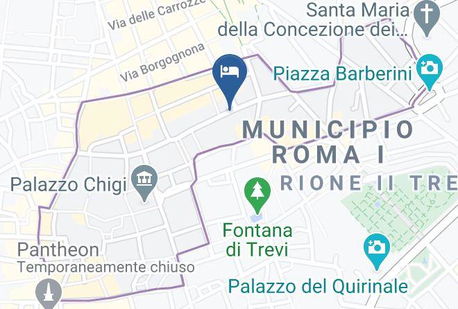 Rome - Charme Spagna Boutique Hotel Maps