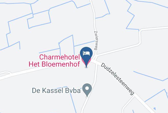 West Flanders - Charmehotel Het Bloemenhof Maps