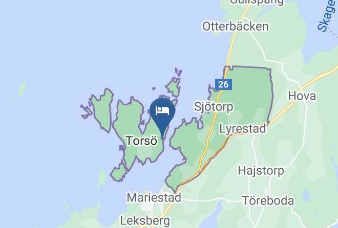 Charmig Lagenhet 150 M Fran Vanerns Strand Map