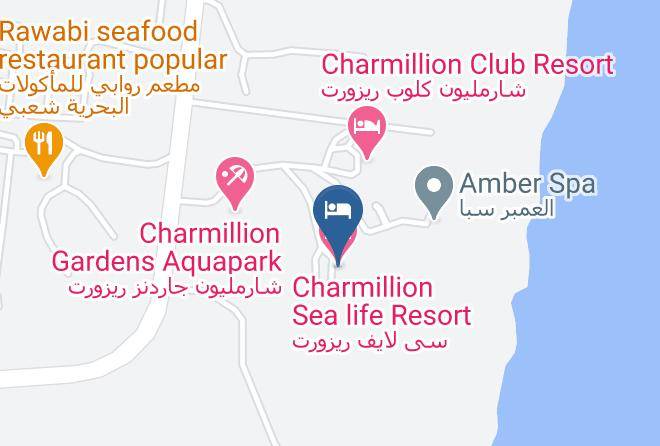 Sharm El Sheikh - Charmillion Sea Life Resort Maps