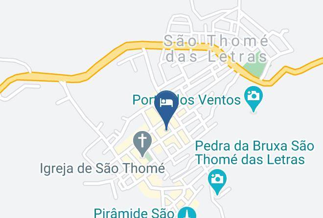 Sao Tome Das Letras - Pousada Encanto E Magia Maps