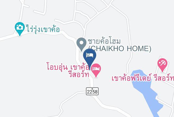 Amphoe Khao Kho - Charmtalamok Khaokho Resort Maps