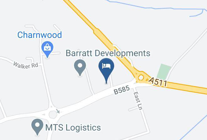 Leicestershire - Charnwood Arms Hotel Maps