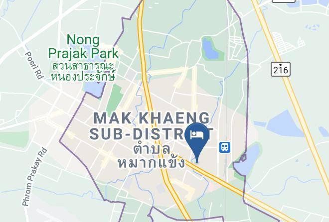 Mueang Udon Thani District - Charoen Hotel Maps
