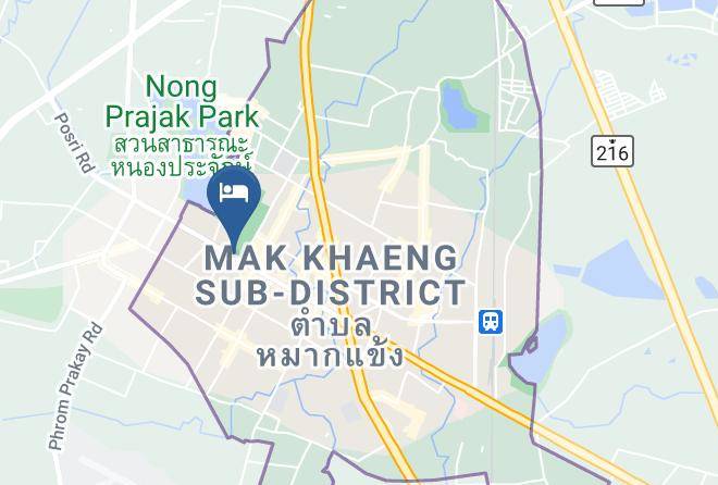 Charoen Sri Palace Hotel Map