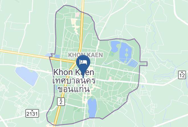 Amphoe Mueang Khon Kaen - Charoen Thani Hotel Khon Kaen Maps