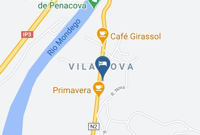 Penacova - Charrua Do Mondego Alojamento Local Maps