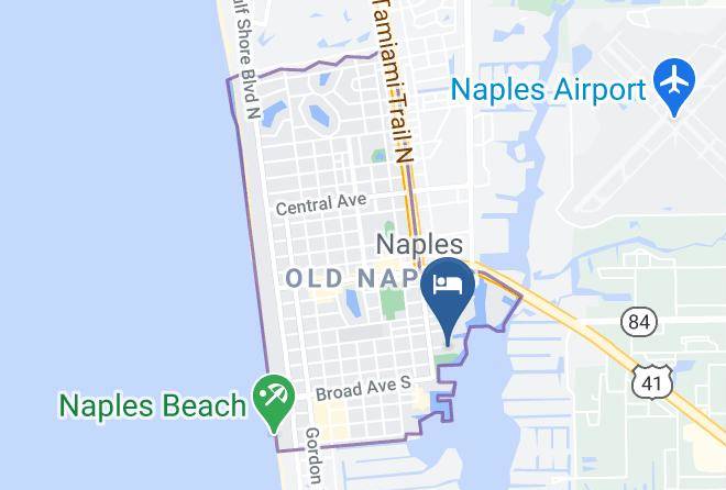 Charter Club Resort Of Naples Bay By Diamond Resorts Map