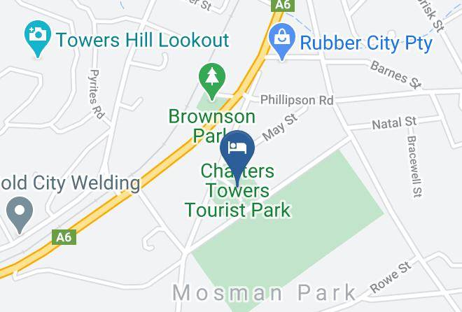 Charters Towers - Charters Towers Tourist Park Maps