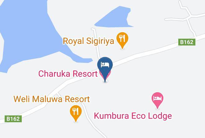 Kandy - Charuka Resort Maps