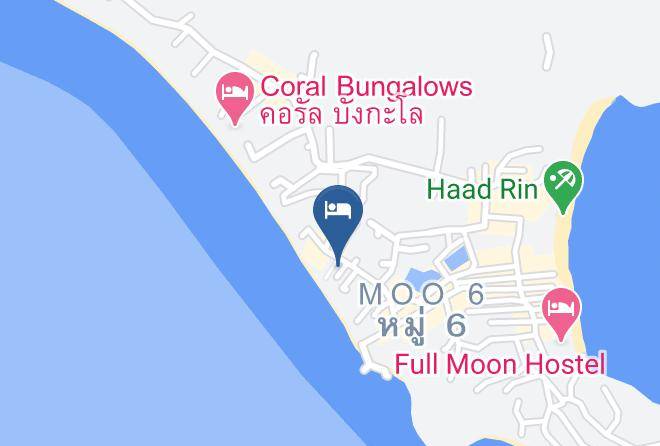 Amphoe Ko Pha Ngan - Charung Bungalows Maps