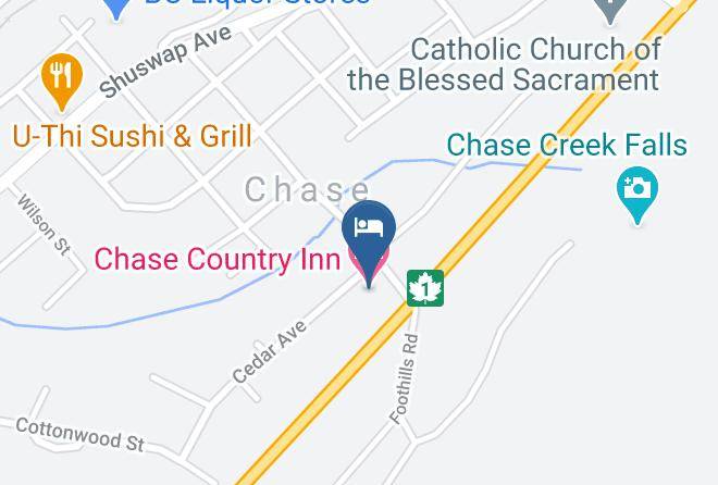 Thompson Nicola - Chase Country Inn Motel Maps