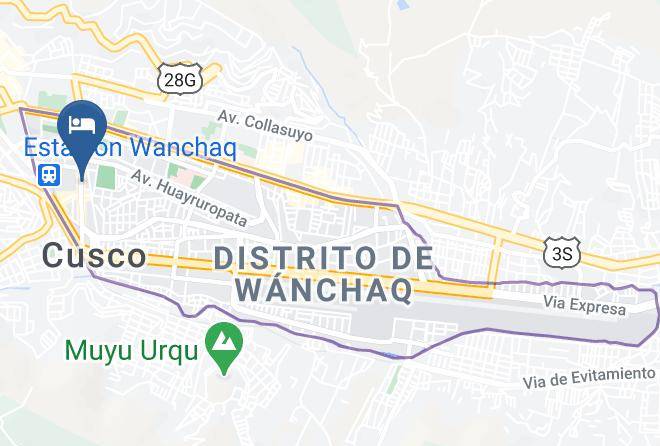 Wanchaq - Chaski Hotel Maps
