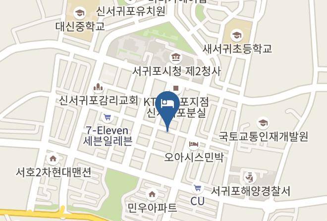 Seogwiposi - Chason Hotel The Smile Maps