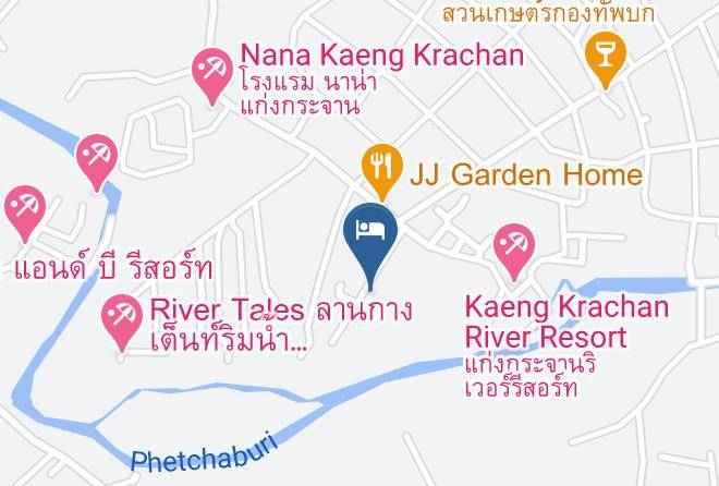 Amphoe Kaeng Krachan - Chat Phet Resort Maps
