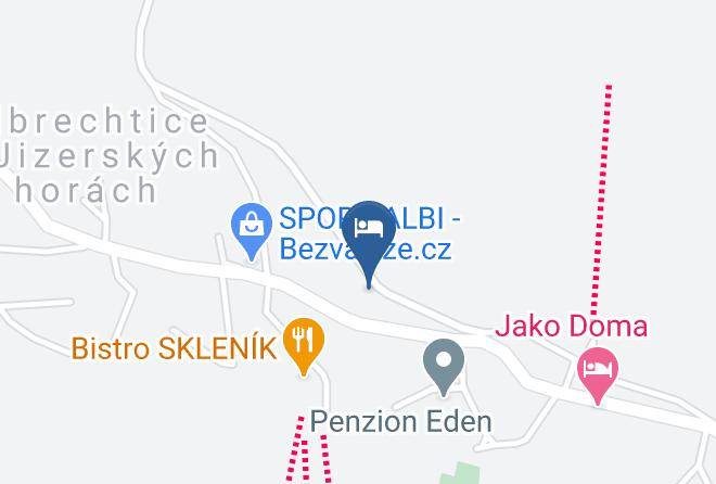Jablonec Nad Nisou - Chata Albrechta Maps