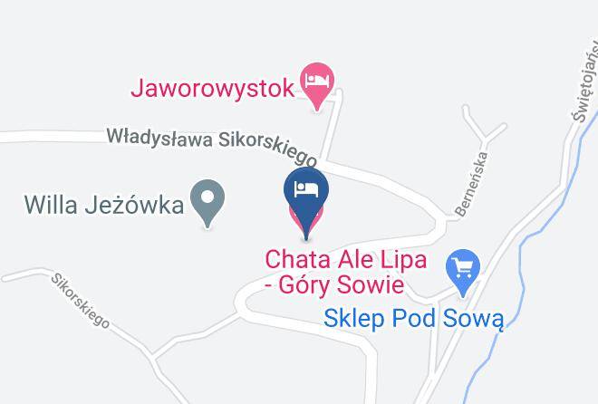 Klodzki - Chata Ale Lipa Gory Sowie Maps