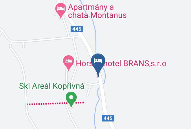Bruntal - Chata Alexandra Maps