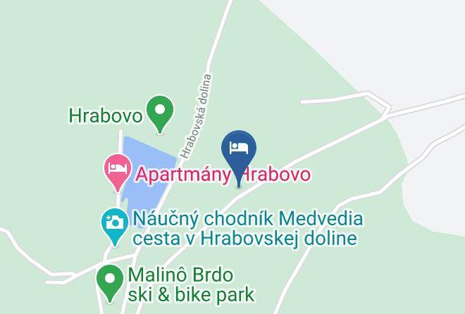 Ruzomberok - Chata Alpina Maps
