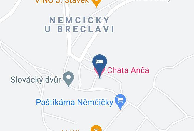 Breclav - Chata Anca Maps