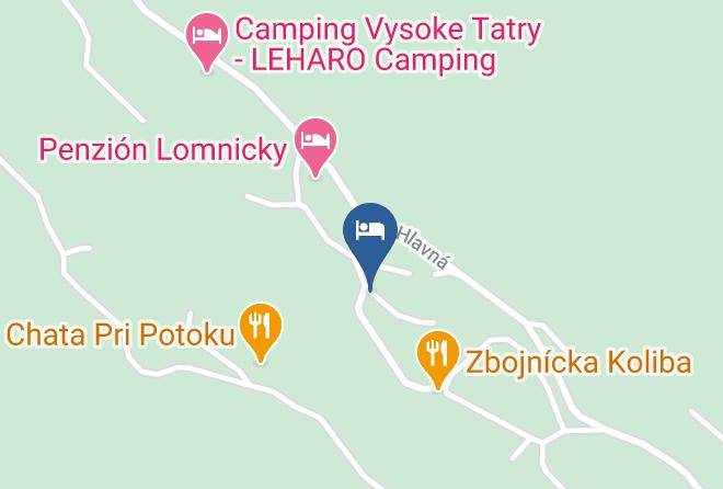 Kezmarok - Chata Astricka Maps