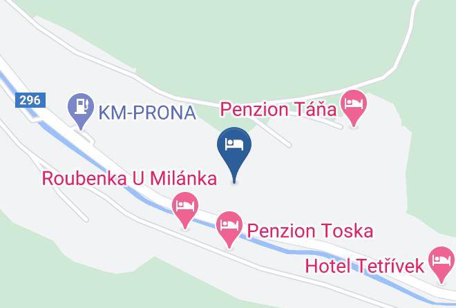 Trutnov - Chata Aurora Maps