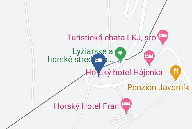Cadca - Chata Backarka Maps