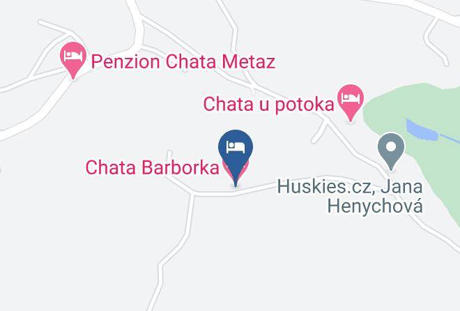 Jablonec Nad Nisou - Chata Barborka Maps