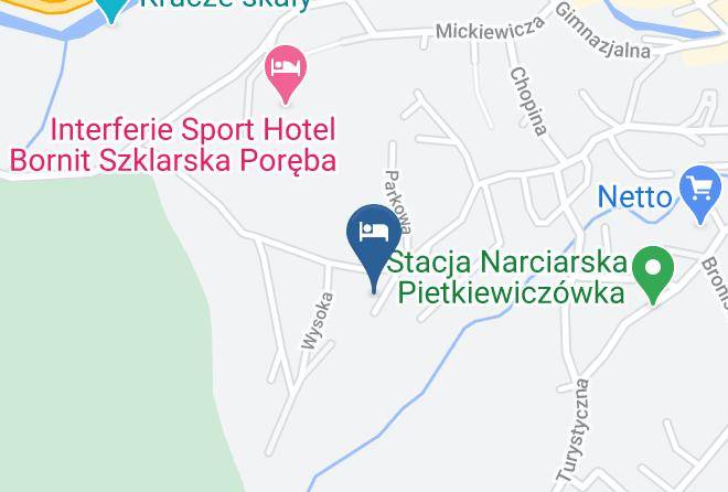 Jeleniogorski - Chata Biegacza Maps