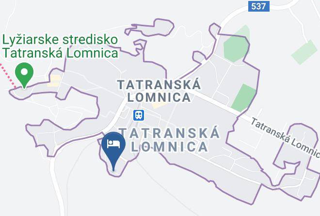 Poprad - Chata Biela Stopa Maps