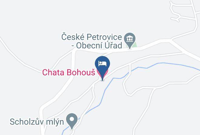 Usti Nad Orlici - Chata Bohous Maps