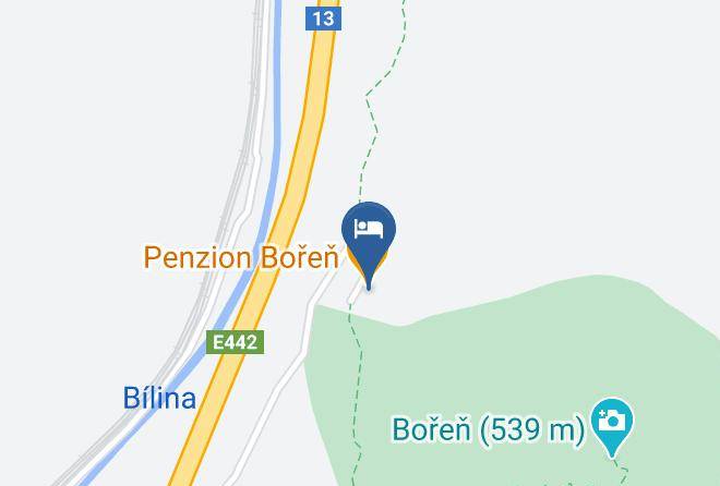 Teplitz - Chata Boren Maps