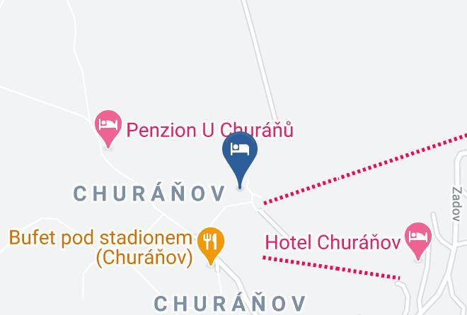 Prachatice - Chata Churanov Maps
