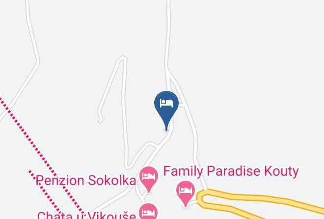 Sumperk - Chata Desny Kout Maps