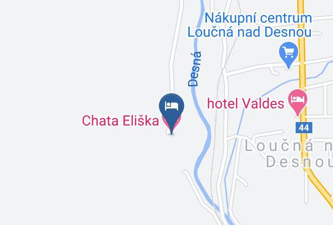 Sumperk - Chata Eliska Maps