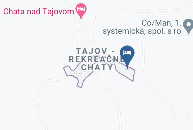 Tajov - Chata Fatra Maps